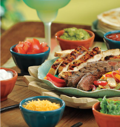 Chicken & Beef Fajita Bar