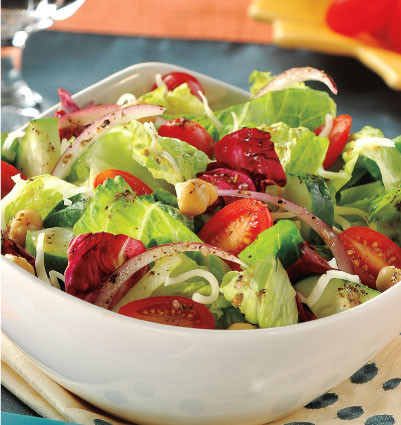 Healthy Italian Mixed Salad