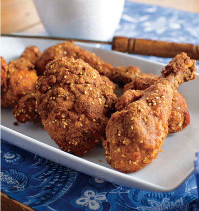 Southern-Style Sesame Fried Chicken