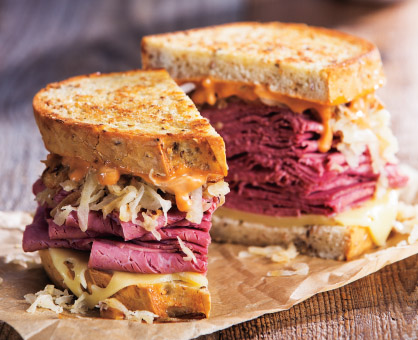 2-Step Classic Reuben Sandwich