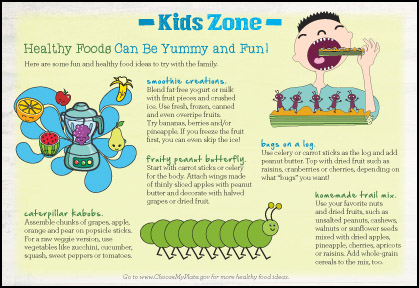 Kids Zone - Healthy Foods